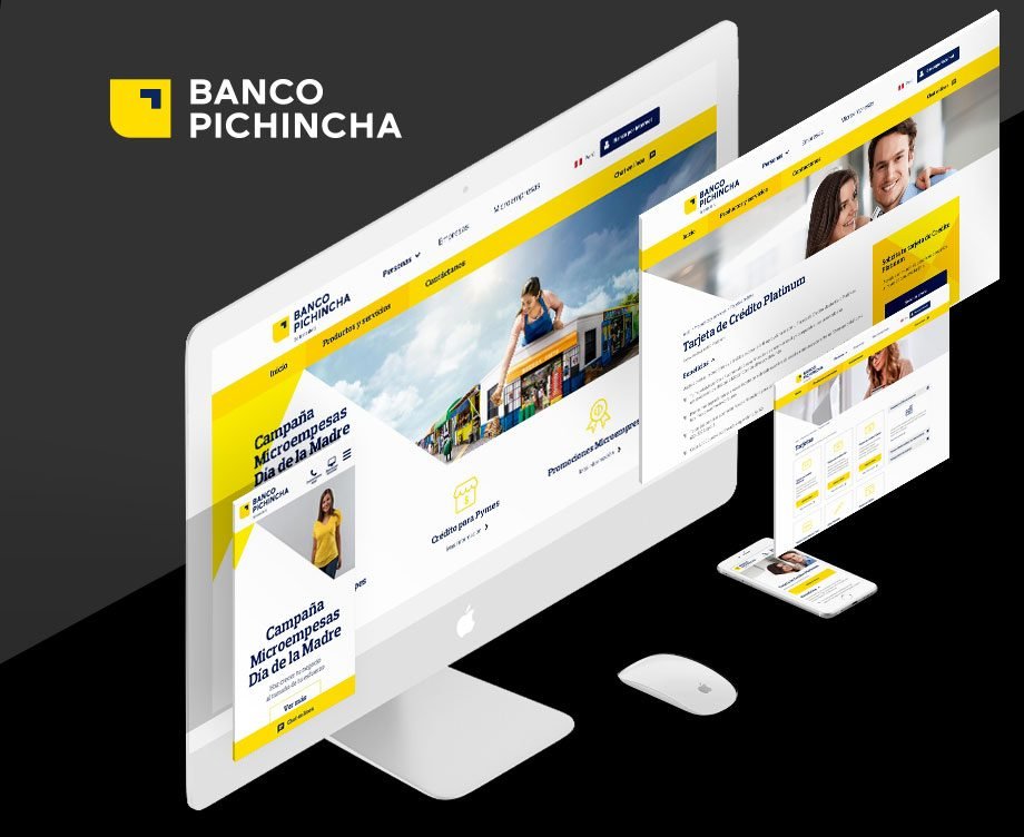 Banco Pichincha: Campañas y productos